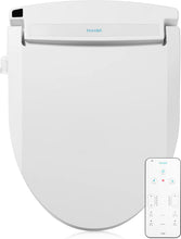 Brondell Swash Electronic Bidet Toilet Seat LT99, Fits Elongated Toilets, White – Lite-Touch Remote, Warm Water Wash, Strong Wash Mode, Stainless-Steel Nozzle, Saved User Settings & Easy Installation