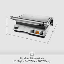 Breville Smart Grill, One Size, Brushed Stainless Steel