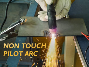 TOOLIOM 50A Non-Touch Pilot ARC Air Plasma Cutter Dual Voltage 110V/220V IGBT Inverter Metal Cutting Machine 1/2