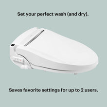 Brondell LE99 Bidet Toilet Seat, Fits Round Toilets, Electric Bidet with Remote, Warm Air Dryer, Strong Wash Mode, Stainless-Steel Nozzle, Saved User Settings & Easy Installation