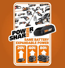 Worx String Trimmer Cordless, Edger 40V Power Share Weed Trimmer 13