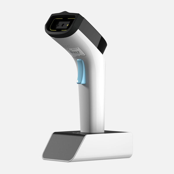 NETUM Wireless Hybrid RFID 2D Barcode Scanner, UHF RFID Tags Reader and 1D/2D QR Barcode Scan, Connect via Bluetooth for Retail Hospitality System DS-8500