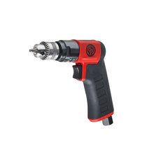 Chicago Pneumatic CP7300C - Air Power Drill, 1/4 Inch (6.5 mm), Keyed Chuck, Pistol Handle, 0.31 HP / 230 W, Stall Torque 1.9 ft. lbf / 2.6 NM, 3300 RPM, Hand Drill, Power Tools & Home Improvement