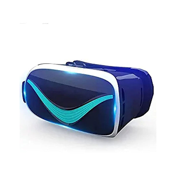 Virtual reality VR 3D Virtual Reality Smart Helmet Glasses, 360-degree all-round eye, 120° Large Viewing Angle, Suitable for 3.5-6 Inch Mobile Phones, Allowing You to Experience The Virtual World