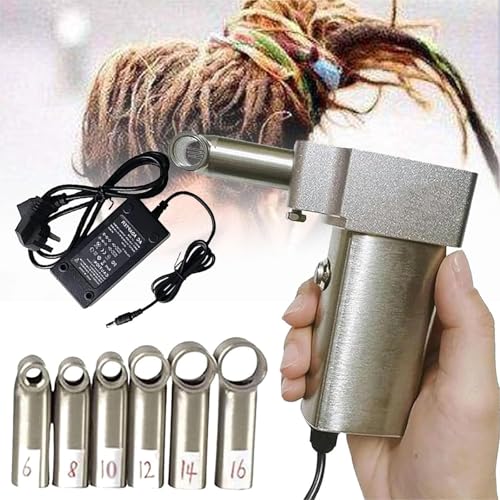 Dreadlock Machine,Electric Handheld Portable Dreadlock Maker Crochet Machine,Automatic Dreadlock Machine Quick and Easy DIY Dreadlocks Braiding Hair Extensions