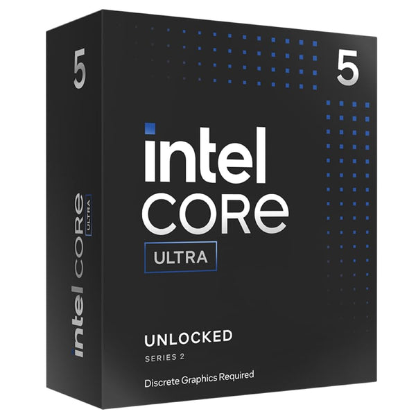 Intel Core Ultra 5 Desktop Processor 245KF - 14 cores (6 P-cores + 8 E-cores) up to 5.2 GHz