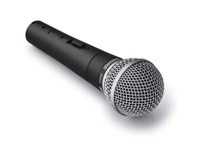 Shure SM58 Pro XLR Dynamic Microphone with On/Off Switch - Professional Studio & Live Performance Cardioid Mic for Vocals, Podcasting, and Recording (SM58S)