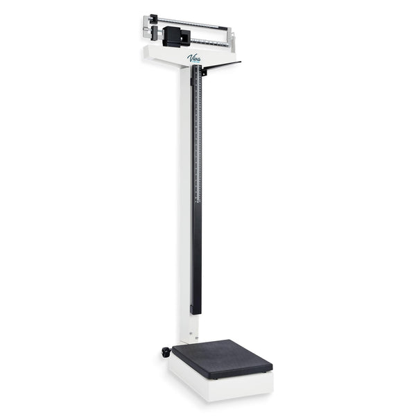 VivaComfort Medical Office Beam Scale, Analog Medical Grade Height and Weight Scale, Mechanical Bathroom and Gym Scale, Weight Capacity 440 lbs