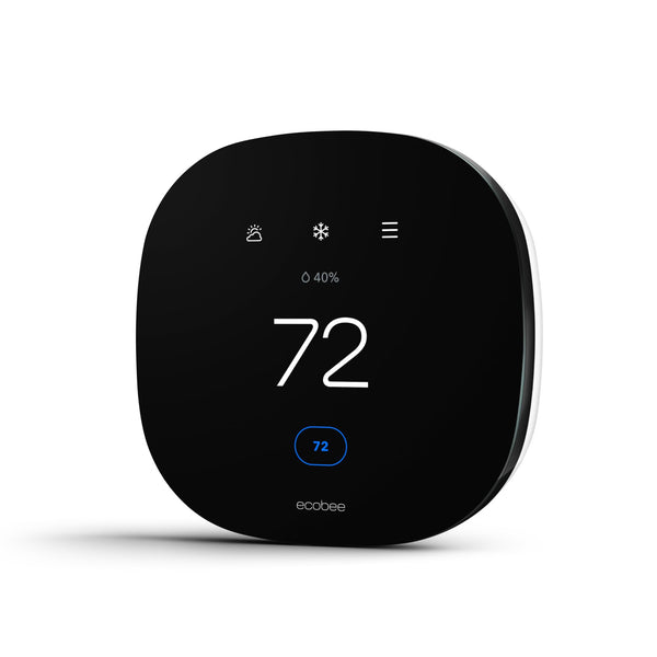 ecobee3 Lite Smart Thermostat - Programmable Wifi Thermostat - Works with Siri, Alexa, Google Assistant - Energy Star Certified - DIY Install, Black