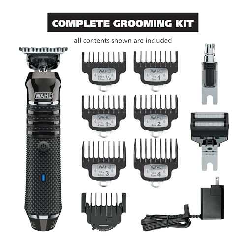 Wahl USA Pro Series High Visibility Skeleton Style Trimmer, Lithium-Ion Cordless Rechargeable All in One Shaving & Close Cutting Beard Trimmer for Men with Near Zero Gap Blade – 3023437