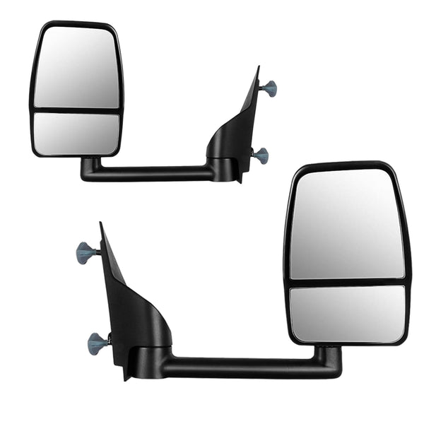 LUCTEND Towing Mirror(L+R) Compatible with 2003-2017 Chevy Express Savana 1500 2500 3500