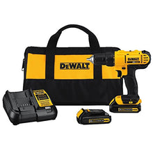 DEWALT 20V MAX* Cordless Drill/Driver Kit with Screwdriver/Drill Bit Set, 100-Piece (DCD771C2 & DWA2FTS100)