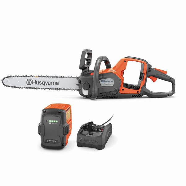 Husqvarna 970601202 350i 42V Power Axe Brushless Lithium-Ion 18 in. Cordless Chainsaw Kit