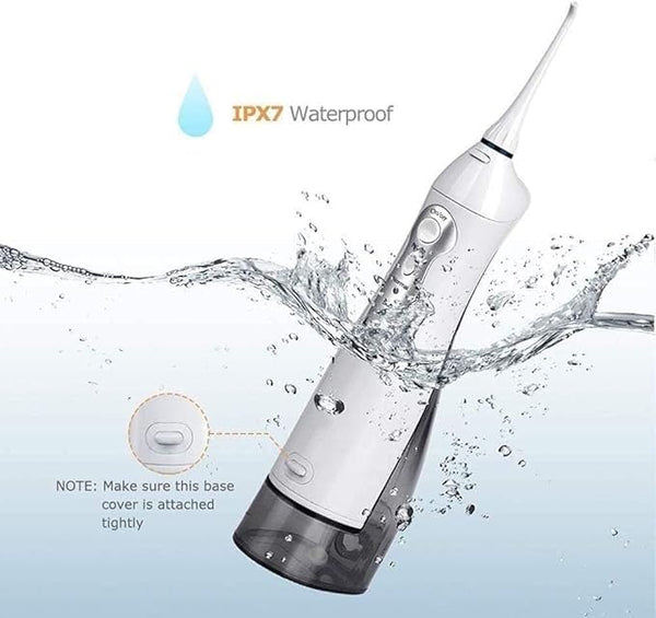 Lsrwhnyy Water Flosser Cordless Teeth Cleaner, 3 Modes Water Dental Flosser, USB Rechargable, Portable Oral Irrigator for Travel, Braces & Bridges Care