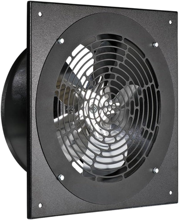 VENTS-US OV1 200 8" Through the Wall Exhaust Fan and Power Fan for Attics, Garages, Agricultural Applications, Extra Kitchen and Bathroom Exhaust, and Storefronts