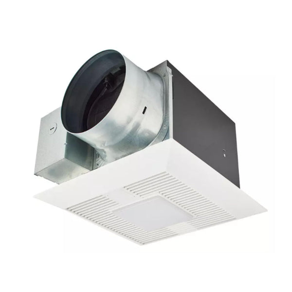 Panasonic WhisperGreen Select - Whisper-Quiet Ventilation Fan with Flex-Z Fast Installation & Optional Add-On Modules - Basement & Bathroom Fan with LED Lighting - FV-1115VKL3