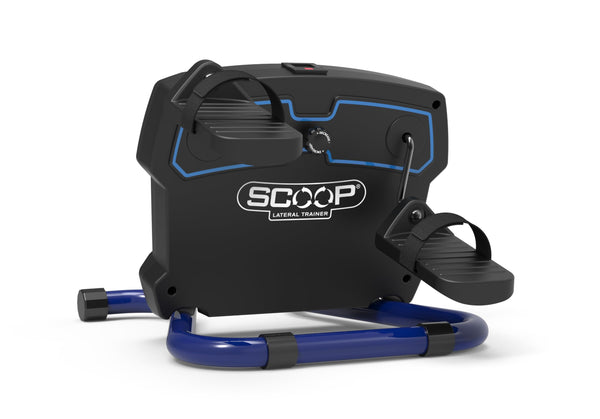 New Version - SCOOP Lateral Trainer Compact, Lightweight, Under Desk Lateral Motion Exerciser at Home Fitness for Knees, HIPS and Lower Back. Improves Strength, Balance & Mobility, Reduces Joint Pain