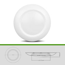 JULLISON 20 Packs 6 Inch LED Low Profile Recessed & Surface Mount Disk Light, Round, 15W, >900 Lumens, 4000K Cool White, CRI80, Driverless Design, Dimmable, ETL Listed, White