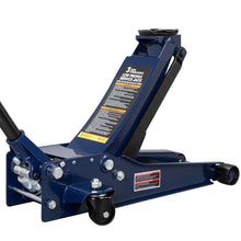 TCE ATZ830026XU-1 Torin Ultra Low Profile Floor Jack Heavy Duty Hydraulic Steel Service : Dual Piston Quick Lift Pump and Detachable Handle, 6,000 LBS Capacity, Blue