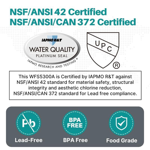 ICEPURE Under Sink Water Filter System, 3 Years or 22000 Gallons Ultra High Life NSF/ANSI 42 Certified, Removes Heavy Metals,Chlorine,Direct Connect Under Counter Drinking Water System, USA Tech