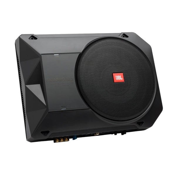 JBL BassPro SL2 Active Underseat Car Subwoofer with Built in Amplifier - Under Seat 8'' 125 Watt Power Amplifier