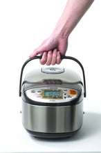 Zojirushi NS-LHC05 Micom Rice Cooker & Warmer, Stainless Dark Brown, 3 Cups Uncooked