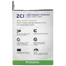 TEKONSHA 119251 ZCI Zero Contact Interface Universal ModuLite® & Installation Kit, Universal Wiring Harness, Circuit Protected, Works with 2 or 3 Wire Systems, 12-Volt Vehicle Systems Only