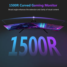 Z-Edge 27-inch Curved Gaming Monitor 16:9 2560x1440 165/144Hz 1ms Frameless LED Gaming Monitor, UG27Q AMD Freesync Premium Display Port HDMI