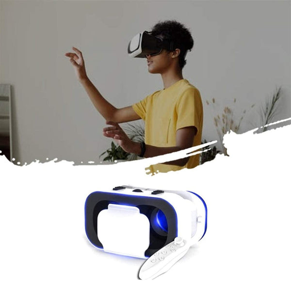 VR Glasses, Virtual Reality Headset for Smartphone Screen of 4.7-6.0 inches Support Android and iOS for Cellphone/5778