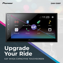 PIONEER 6.8” DMH-130BT Digital Media Receiver - Touchscreen, Bluetooth, Amazon Alexa, Rear Camera Capable