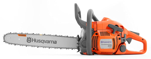 Husqvarna 440 Gas Powered Chainsaw, 40-cc 2.4-HP, 2-Cycle X-Torq Engine, 18 Inch Chainsaw with Smart Start, For Wood Cutting and Tree Trimming