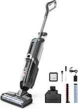 Stealth ECVP01 Cordless Wet Dry Vacuum Cleaner, Smart Vacuum Mop with Self-Cleaning Detachable Battery for Hard Floor Area Rugs Carpet, LCD Display, 30min Runtime, Voice Prompt