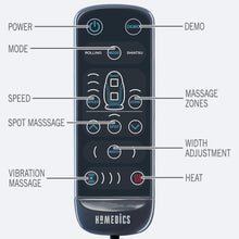 HoMedics Massage Cushion with Heat - Gentle Touch Portable, Adjustable Gel Massager