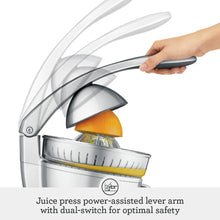 Breville BCP600SIL Citrus Press Motorized Juicer, Silver, One Size