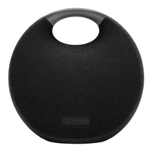 Harman Kardon Onyx Studio 6 Wireless Bluetooth Speaker - IPX7 Waterproof Extra Bass Sound System with Rechargeable Battery and Built-in Microphone - Black (Renewed)