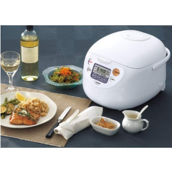 Zojirushi Micom Rice Cooker and Warmer (10-Cup/Cool White)