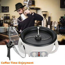 Upgrade Coffee Roaster Machine for Home Use, 110V Household Electric Coffee Bean Roaster with Timer 1200W Roasting Machine Peanut Bean Home Coffee Roaster