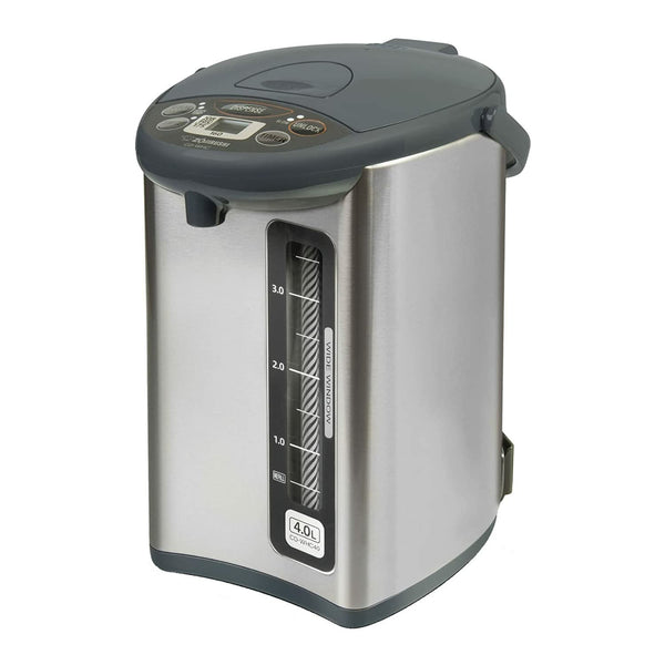 Zojirushi CD-WHC40XH Micom Water Boiler and Warmer, 135 oz, Stainless Gray