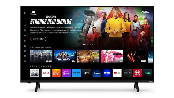 VIZIO 43 Inch FHD Smart TV Full Array LED, HDR10, Bluetooth Compatible, Works with AirPlay 2 and Chromecast Built-in, DTS Virtual X and HDMI VRR (VFD43M-0804) (Renewed)