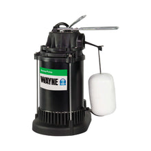 Wayne SPF33-1/3 Epoxy Coated Steel and Thermoplastic Submersible Sump Pump-Up to 3,750 Gallons Per Hour-Long Lasting and Durable Construction, 1/3 HP, No Color