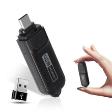 Voice Activated Audio Recorder with 20-Day Standby, 288-Hour Storage, 26-Hour Continuous Recording, USB-C Compatible, Date & Time Stamp, Easy-to-Use Design