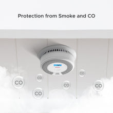 X-Sense Wireless Interconnected Combination Smoke and Carbon Monoxide Detector with LCD Display & 10-Year Battery, Over 820 ft Transmission Range, 6-Pack