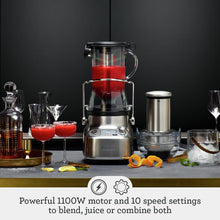 Breville 3X Bluicer Pro Blender and Juicer BJB815BSS, Brushed Stainless Steel