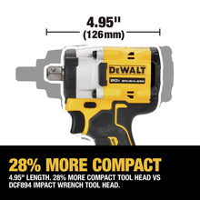 DEWALT ATOMIC 20V MAX* 1/2 in. Cordless Impact Wrench with Detent Pin Anvil (Tool Only) (DCF922B)