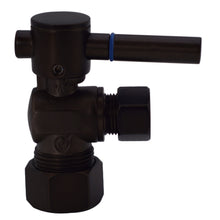 Westbrass R105BL-2-62 1/4-Turn Lever Handle Angle Stop Shut Off Valve, 5/8