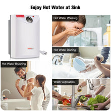 Thermoflow Electric Mini Tank Water Heater, 4.0 Gallon 120V Corded Under Sink Small Hot Water Heater for Point of Use Instant Hot Water