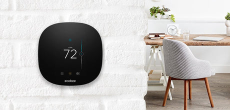 ecobee EB-STATe3L-01 3 Lite Thermostat, Wi-Fi, Works with Amazon Alexa