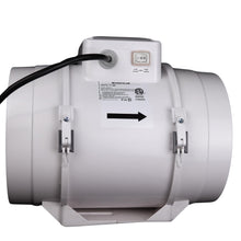 VENTS-US TT 200 8 inch inline fan for ducting with high static pressure application - ideal solutions for multi-purpose supply or exhaust use in residential and commercial ventilation