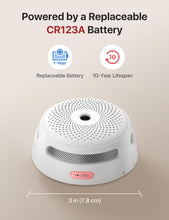 X-Sense Smart Smoke Detector Fire Alarm with Replaceable Battery, Wi-Fi Smoke Detector, Real-Time App Notifications, XS01-WX, 3-Pack