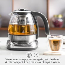 Breville Smart Tea Infuser Compact Kettle, One Size, Clear